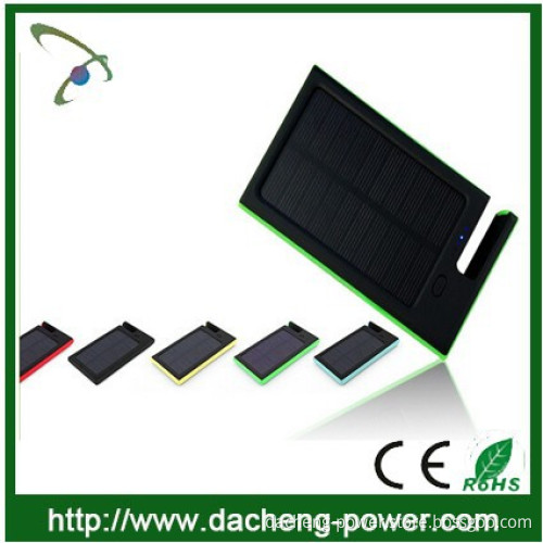 2016 Newly design high capacity 12000mAH mobile solar charger for mobile phone